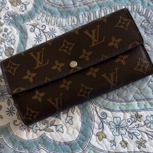 Louis Vuitton Dark Brown Monogram Wallet